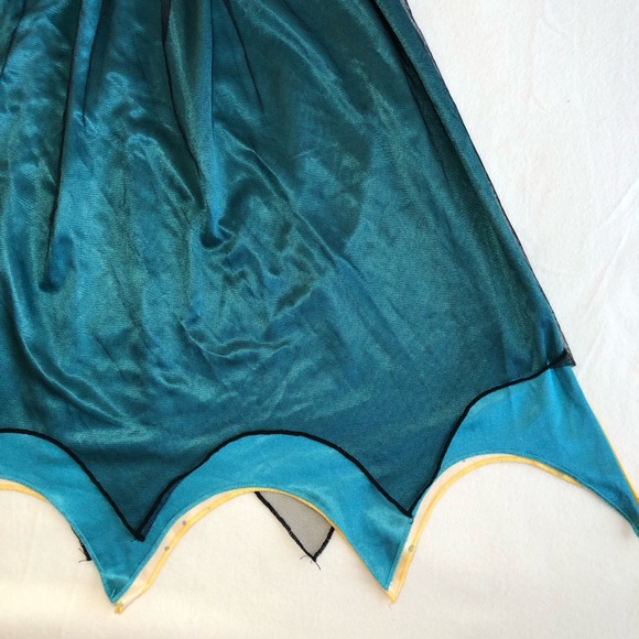 SALLY THE NIGHTMAY BEFORE CHRISTMAS Girl’s Patchwork Satin Dress Size M (8) - Picture 14 of 16